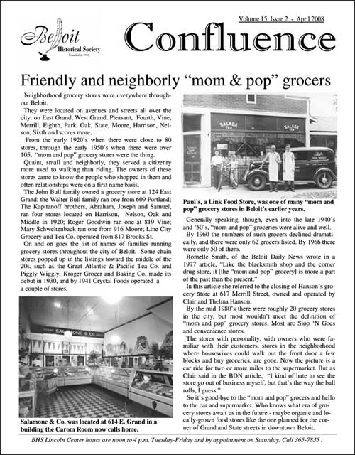 Vol. 15, Issue 2 Confluence (Apr 2008)