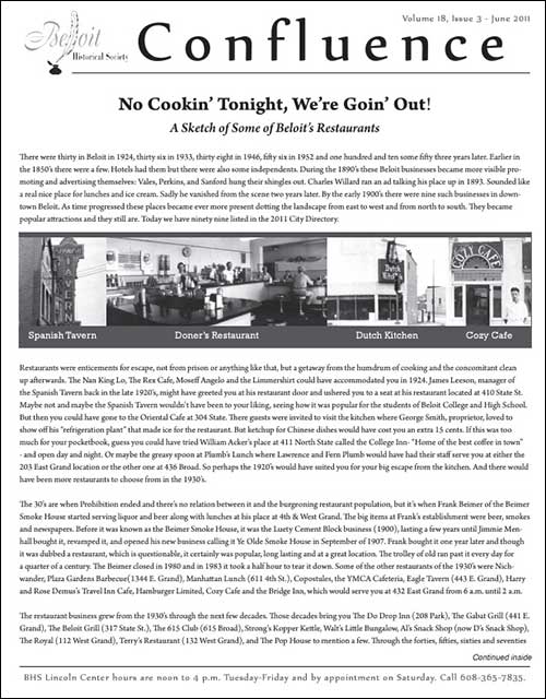 Vol. 18, Issue 3 Confluence (Jul 2011)