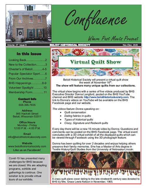 Vol. 27, Issue 6 Confluence (Nov/Dec 2020)