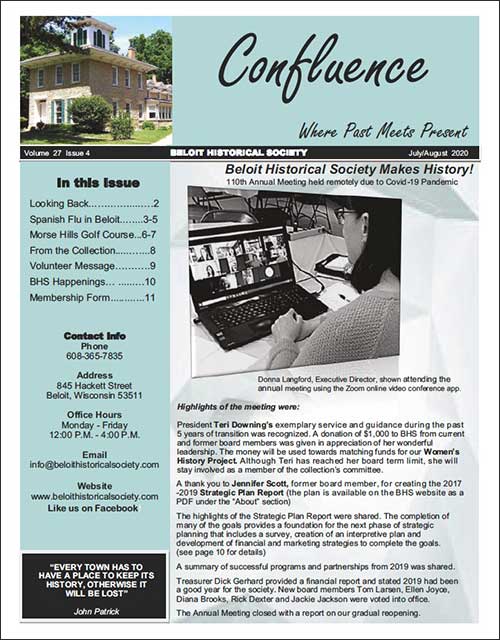 Vol. 27, Issue 4 Confluence (July/August 2020)