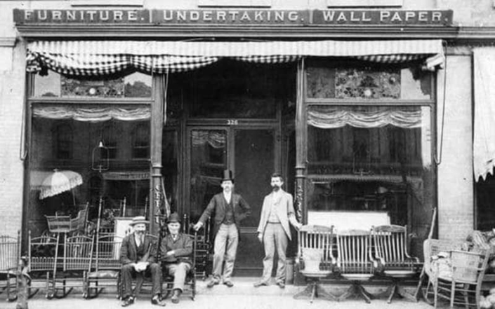 Furniture, Undertaking, Wall Paper | Beloit Historical Society